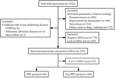 Progressive pulmonary fibrosis in myositis-specific antibody-positive interstitial pneumonia: a retrospective cohort study